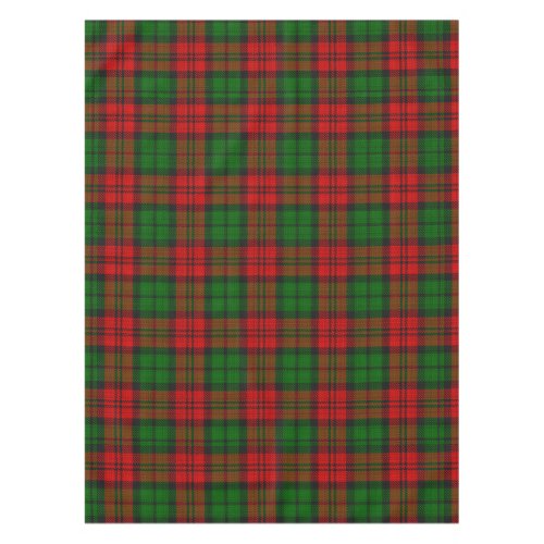 Blackwatch Campbell Tartan Red Green Plaid Tablecloth