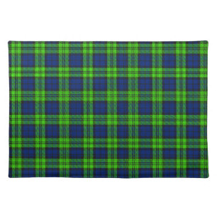Blackwatch Plaid Tartan Cloth Placemat
