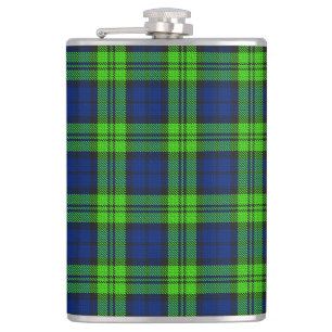 Blackwatch Plaid Tartan Flask