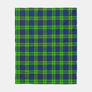 Blackwatch Plaid Tartan Fleece Blanket