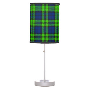 Blackwatch Plaid Tartan Table Lamp
