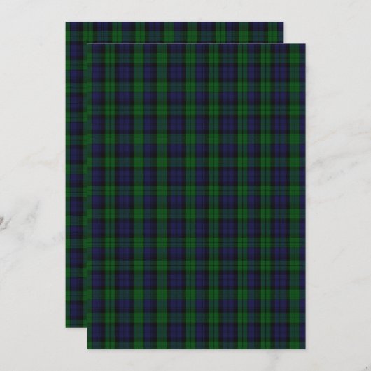 Blackwatch Tartan (Front/Back)