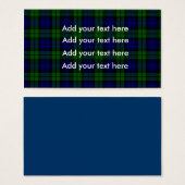 Blackwatch tartan Campbell clan (Front & Back)