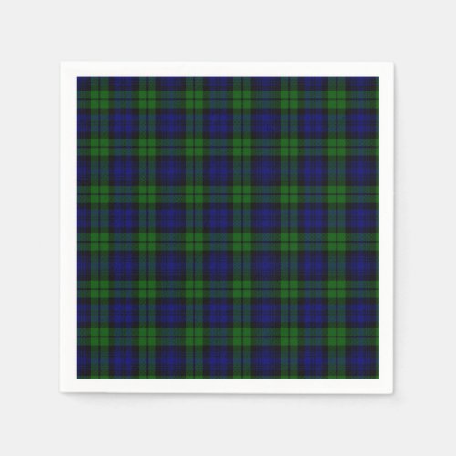 Blackwatch tartan Campbell clan Napkins