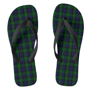 Blackwatch Tartan Flip Flops