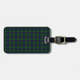Blackwatch Tartan Luggage Tag