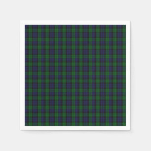 Blackwatch Tartan Paper Napkins