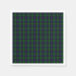 Blackwatch Tartan Paper Napkins