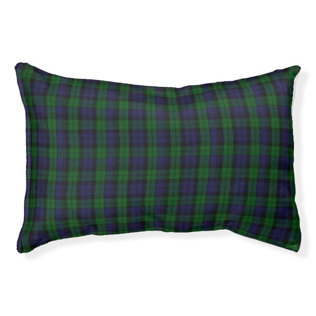 Blackwatch Tartan Pet Bed (Front)