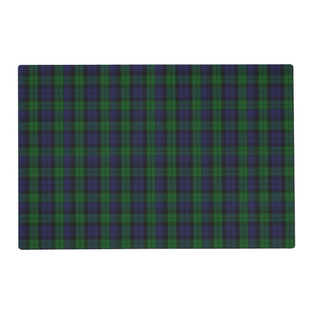 Blackwatch Tartan Placemat (Front)