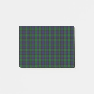 Blackwatch Tartan Post-it Notes