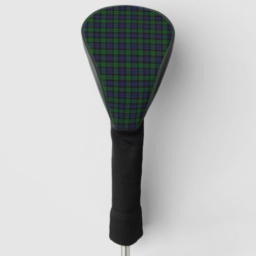 Blackwatch Tartan Royal Scottish Plaid Pattern Golf Head Cover