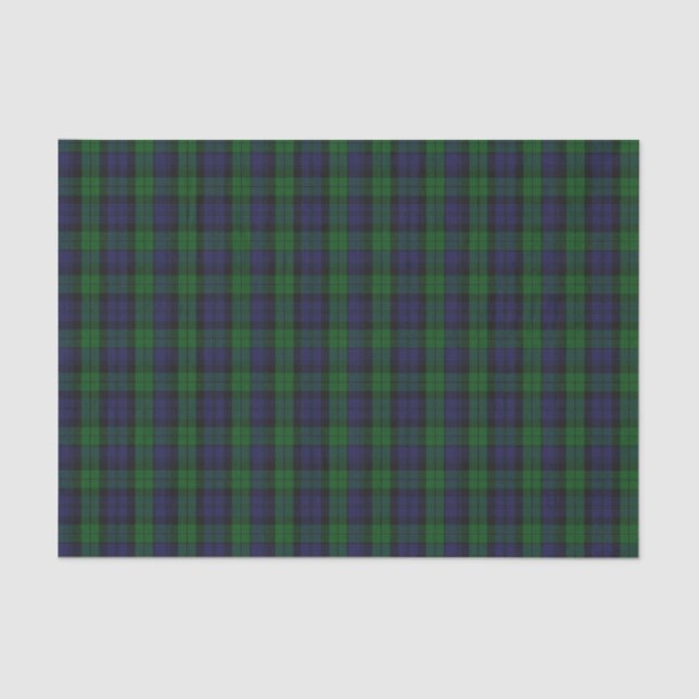 Blackwatch Tartan Tissue Paper (Front)