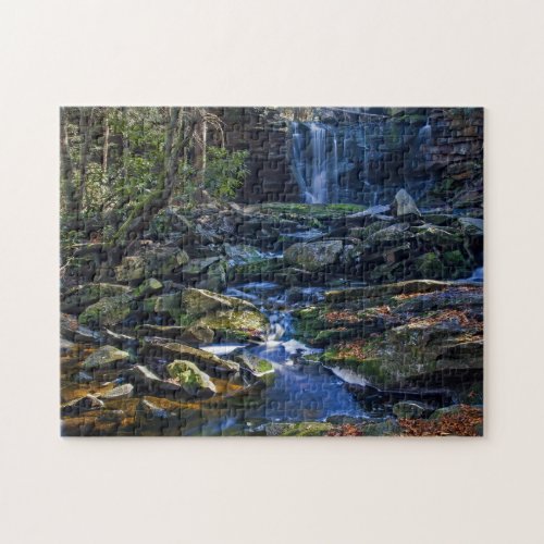 Blackwater Falls scenic photo puzzle