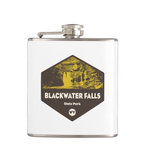 Blackwater Falls State Park West Virginia Flask