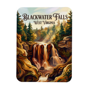 Blackwater Falls State Park West Virginia Magnet