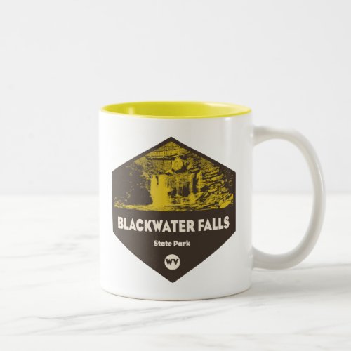 Blackwater Falls State Park West Virginia Two_Tone Coffee Mug