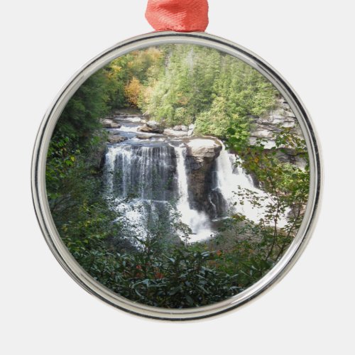 Blackwater Falls West Virginia Metal Ornament