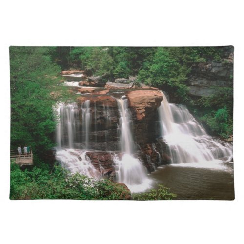 Blackwater Falls West Virginia scenic Cloth Placemat