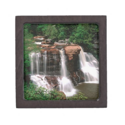 Blackwater Falls West Virginia scenic Keepsake Box