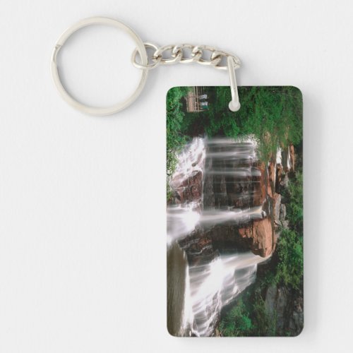 Blackwater Falls West Virginia scenic Keychain