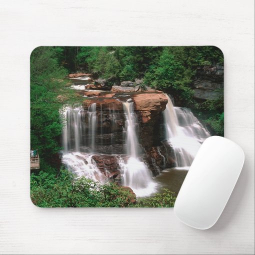 Blackwater Falls, West Virginia, scenic, Mouse Pad | Zazzle