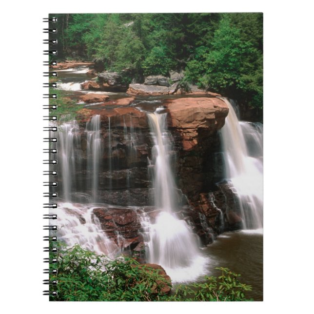 Blackwater Falls, West Virginia, scenic, Notebook (Front)