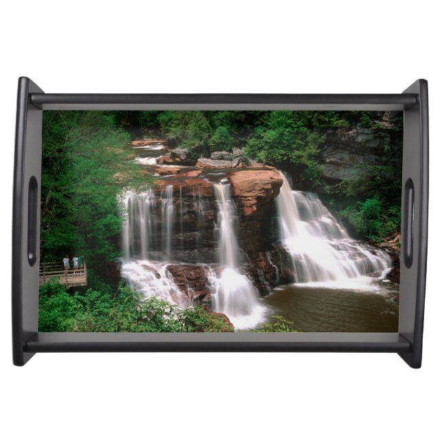 Blackwater Falls, West Virginia, scenic, Serving Tray (Front)