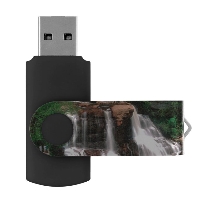Blackwater Falls, West Virginia, scenic, USB Flash Drive (Opened)