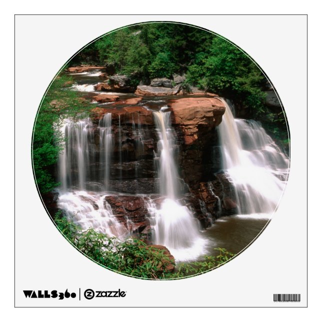 Blackwater Falls, West Virginia, scenic, Wall Decal (Front)
