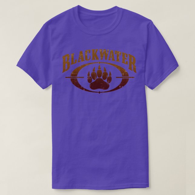 Blackwater Security T T-Shirt (Design Front)