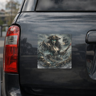 Blackwater Siren – Fortune Favors the Ruthless Car Magnet