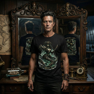 Blackwater Siren – Fortune Favors the Ruthless Tri-Blend Shirt