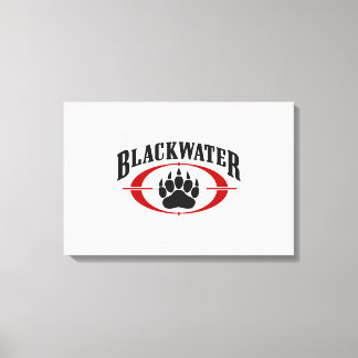 Blackwater USA Security Canvas Print