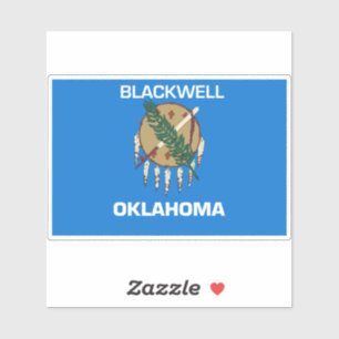 Blackwell Oklahoma Sticker