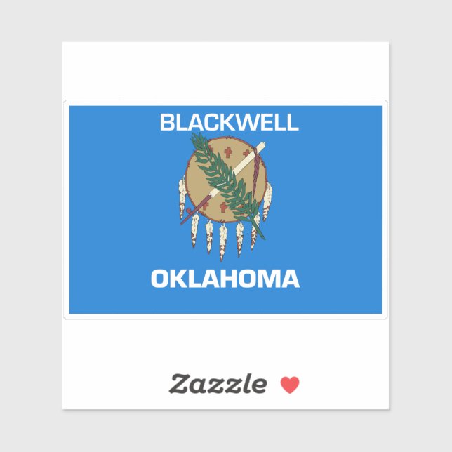 Blackwell Oklahoma Sticker (Sheet)