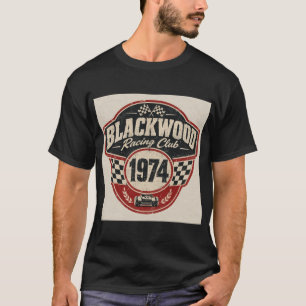 Blackwood Racing Club 1974 Vintage Motorsport Badg T-Shirt