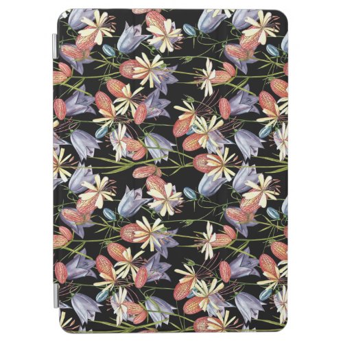 Bladder Campion Bells Watercolor Floral iPad Air Cover