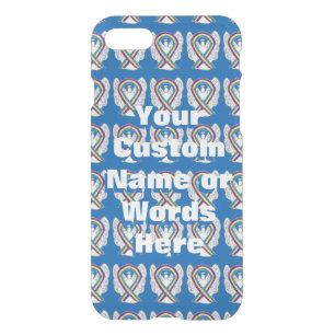 Bladder Cancer Angel Awareness Ribbon iPhone Cases
