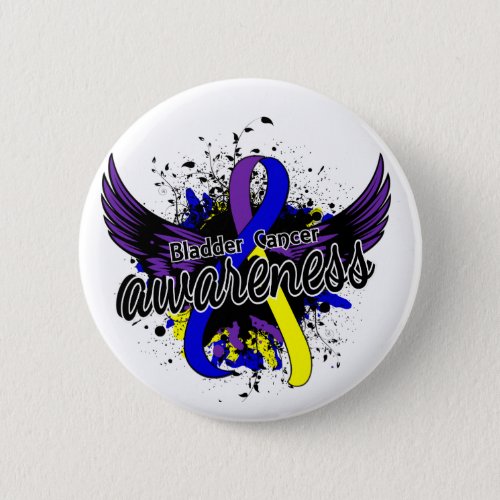 Bladder Cancer Awareness 16 Pinback Button