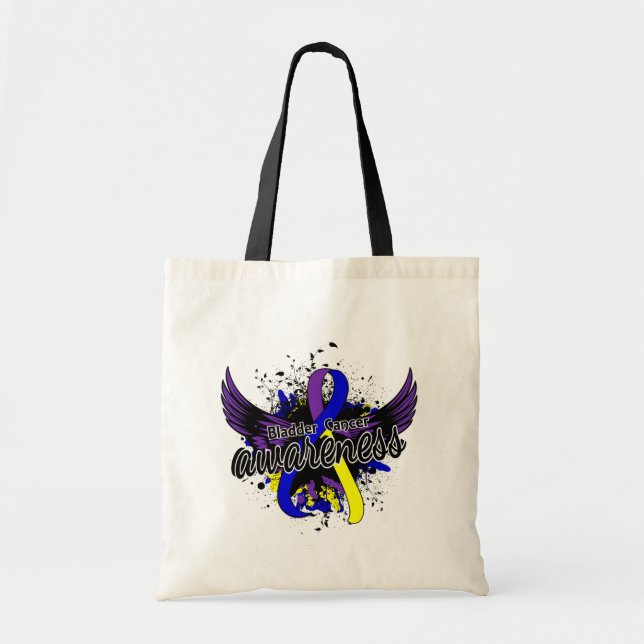 Bladder Cancer Awareness 16 Tote Bag (Front)