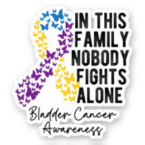 Bladder Cancer Awareness, Bladder Cancer Support Sticker