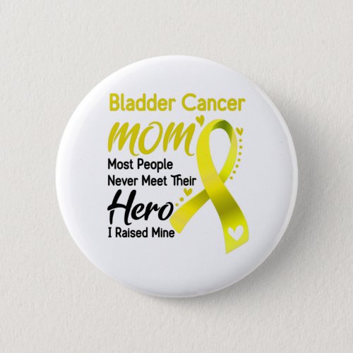 Bladder Cancer Awareness Month Ribbon Gifts Button