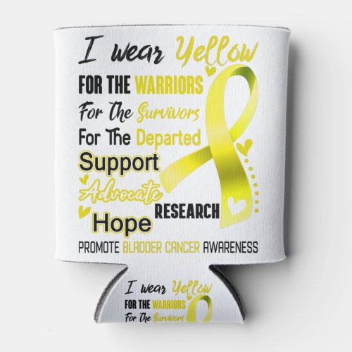 Bladder Cancer Awareness Month Ribbon Gifts Can Cooler