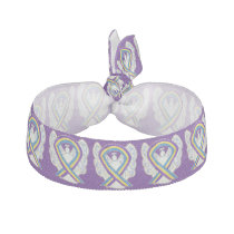 Bladder Cancer Awareness Ribbon Angel Hair Ties