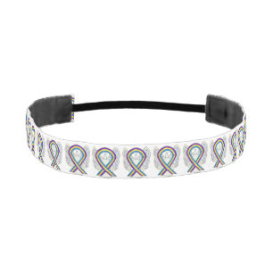 Bladder Cancer Awareness Ribbon Angel Headband