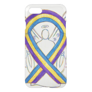 Bladder Cancer Awareness Ribbon iPhone 7 Case