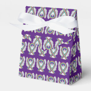 Bladder Cancer Awareness Ribbon Party Favor Box