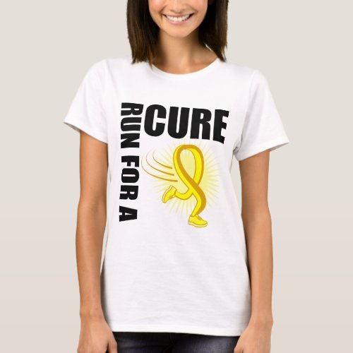 Bladder Cancer Run For A Cure T_Shirt