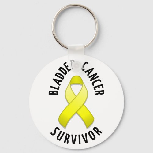 Bladder Cancer Survivor Keychain